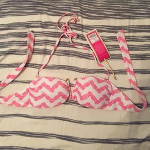NWT Lilly Pulitzer for target bikini top