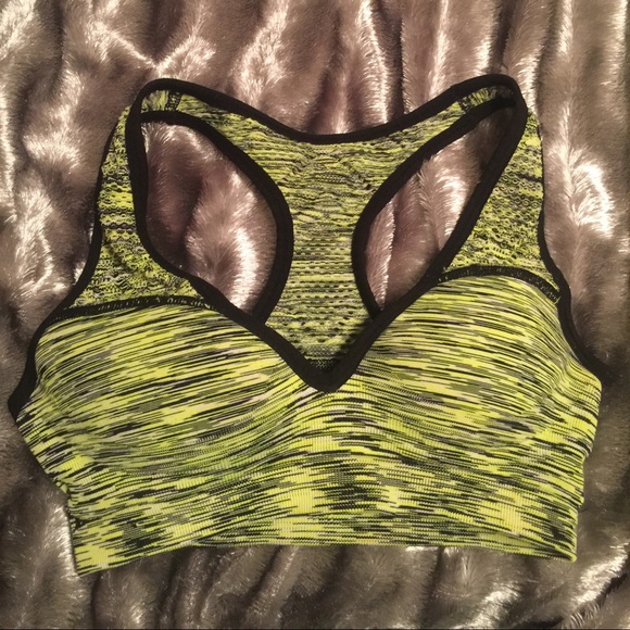 PINK push-up sports bra