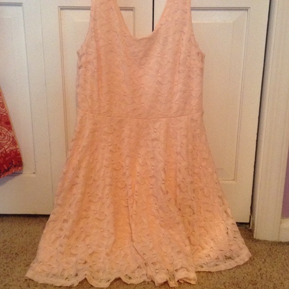 Pink flower dress