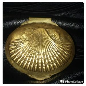 Vintage Brass Trinket Box