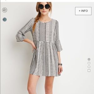 Print Smock Dress