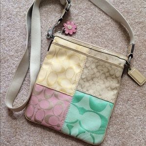 Coach cross body purse