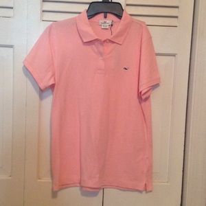 Vintages vines pink collard button shirt