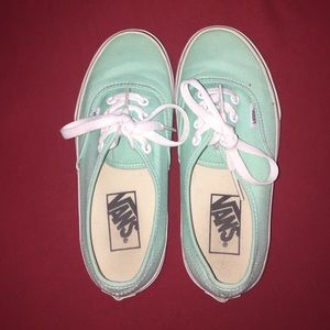 Teal Vans