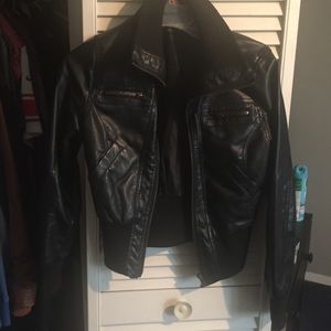 Leather jacket
