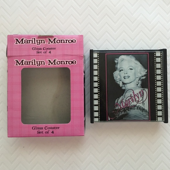 4 Marilyn Monroe Coasters