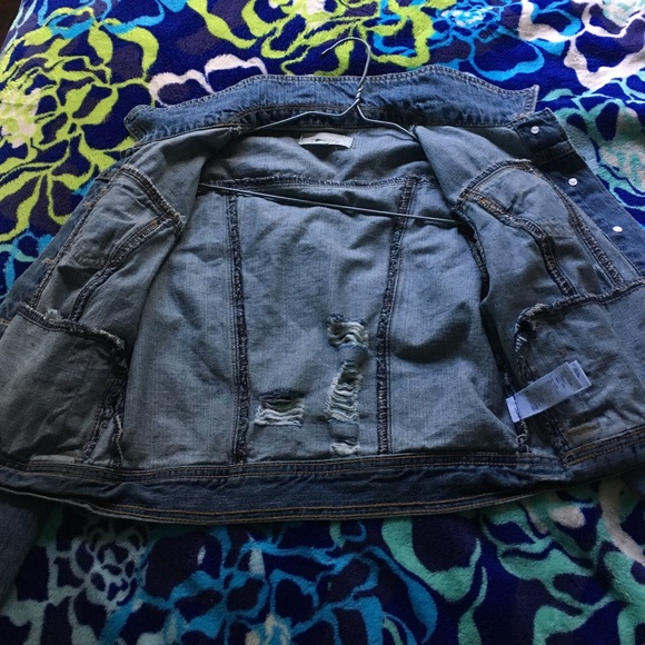 Denim blue jean jacket/cover s/p - Picture 4 of 4