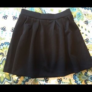 Candies Black Pleated skater skirt