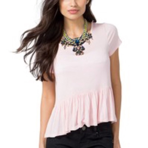 ISO cotton peplum T-Shirts :)