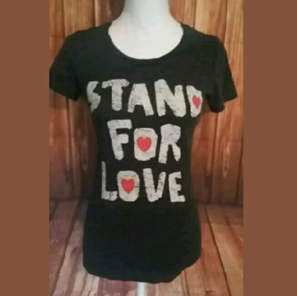 Beverly Hills Blues Small " Stand For Love" Tshirt