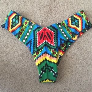 Super cute tribal print cheeky bottom