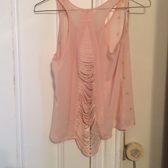 Charlotte Russe blush pink top! - Picture 2 of 2