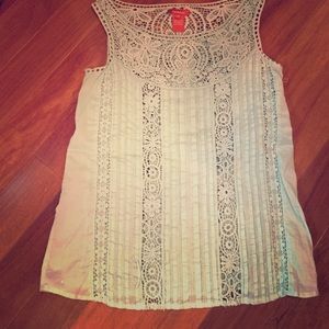 Mint top from Sundance XS