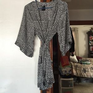 H&M silk robe