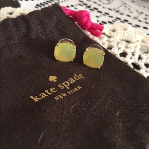 Kate spade square stud earrings