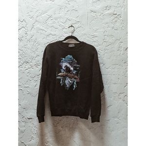 Vintage Neon Buffalo Sweatshirt