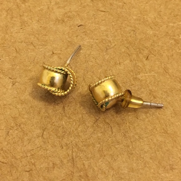 Gold knot earrings - J.crew
