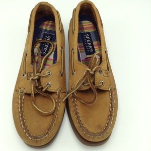 Tan Sperry Top Sider Women's size 6.5