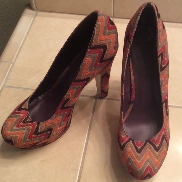 Madden Girl chunky platform heels