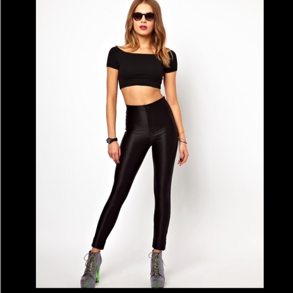 American Apparel Pants - 👖AMERICAN APPAREL BLACK DISCO PANTS👖S M
