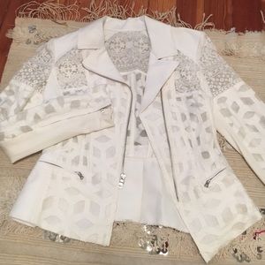BCBG Lace Blazer
