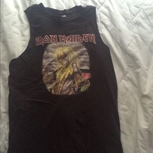 Iron Maiden Muscle top
