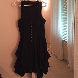 All Saints black dress