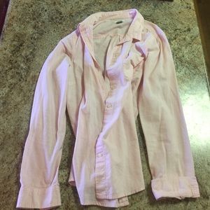 Old Navy Pink Button Up