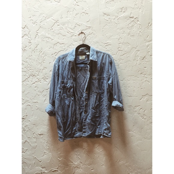 Vintage Denim Button Up