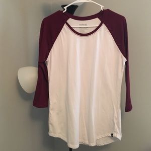 Hurley baseball t