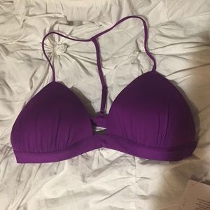 Fabletics bra/bathing suit top purple