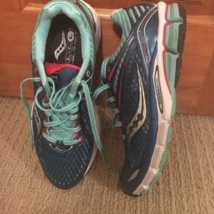 Saucony running shoes.