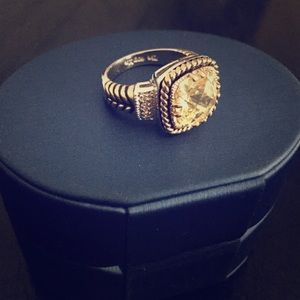 Lia Sophia Lemon Chiffon Ring