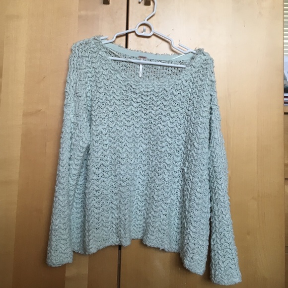 Free People Mint Sweater