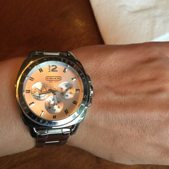 Coach boyfriend watch