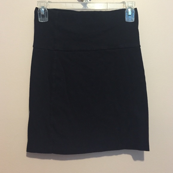 Black Bandeau Skirt