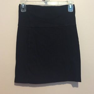 Black Bandeau Skirt