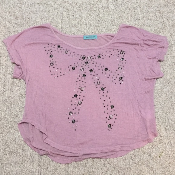 Pink Crop Top