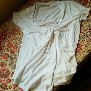 Free People white tee shirt