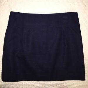 J. Crew Size 4 Navy Skirt