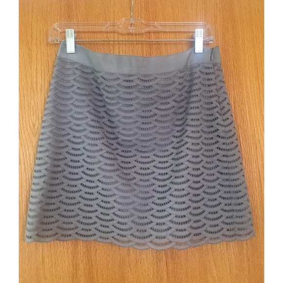 J. Crew scallop Lace Skirt