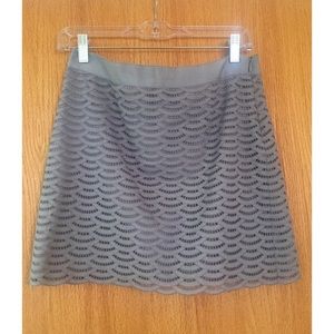 J. Crew scallop Lace Skirt