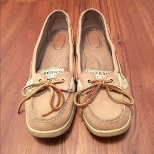 Sparkly women's Sperry's!