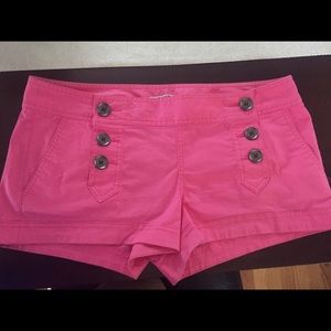Express hot pink shorts