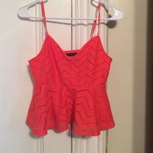 Garage Pink Crop Top! Sweetheart Neckline