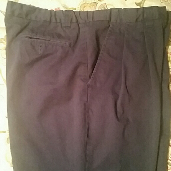 Mens big and tall navy pants