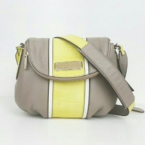 *SOLD* Marc Jacobs Q Croc Striped Mini Natasha