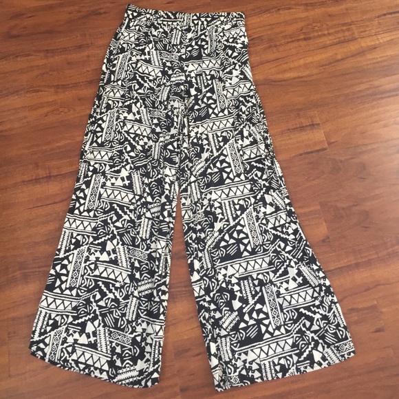 Tribal loose fit pants