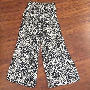 Tribal loose fit pants