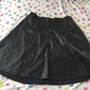 Leather Skirt